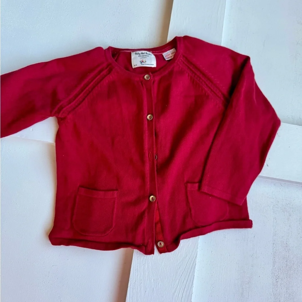 Zara Kids Red Sweater